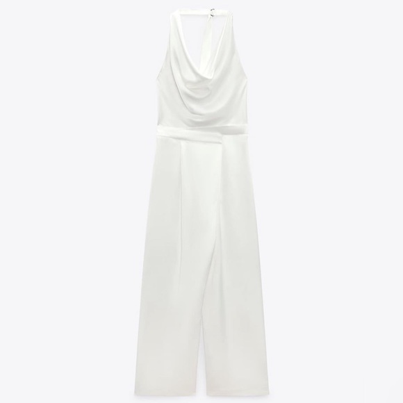 Zara Pants - Zara Satin Jumpsuit